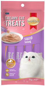 SmartHeart® Creamy Cat Treat – Squid Flavor