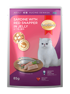 SmartHeart® Sardine with Red Snapper in Jelly