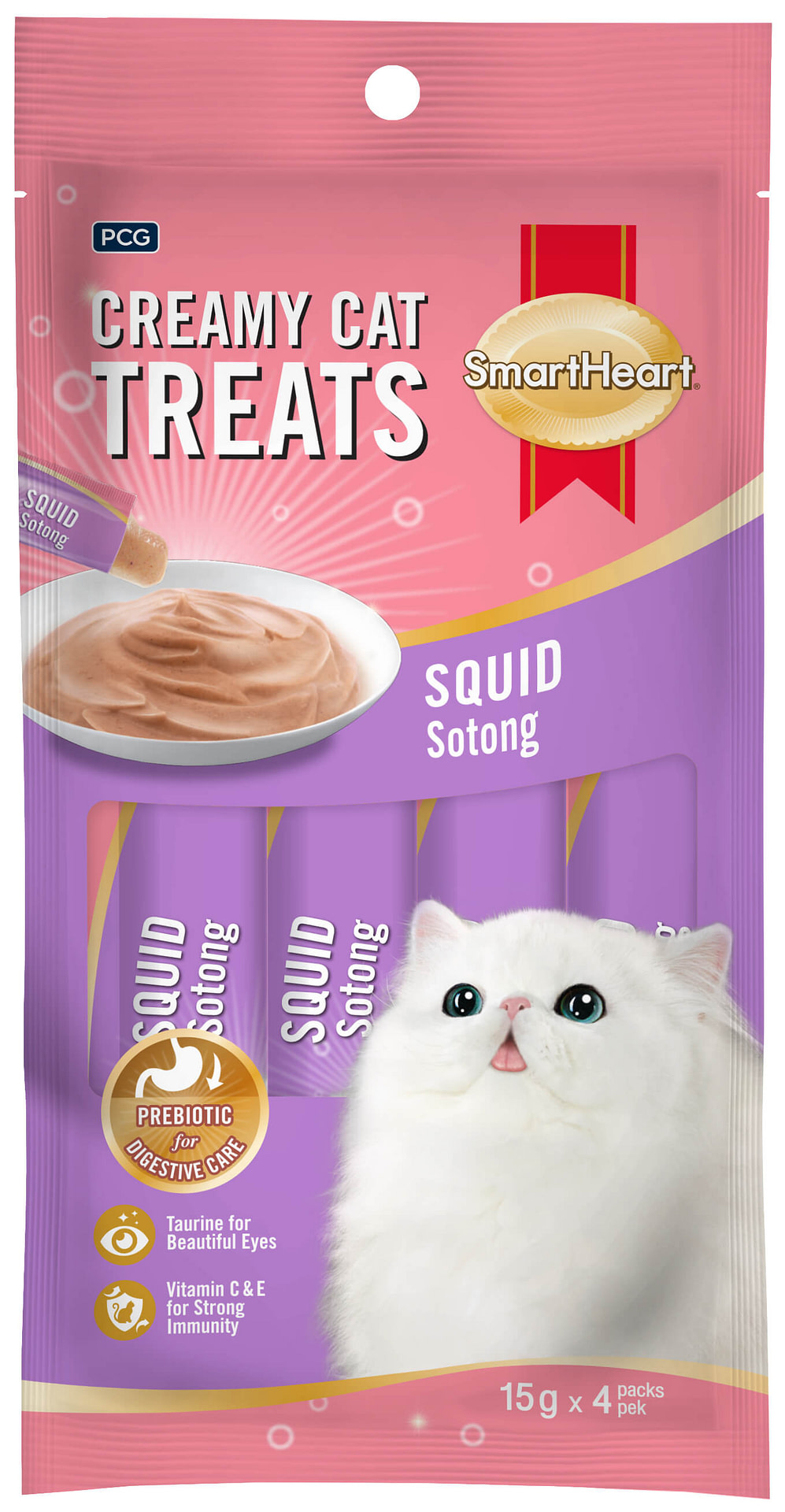 SmartHeart® Creamy Cat Treat – Squid Flavor ?>